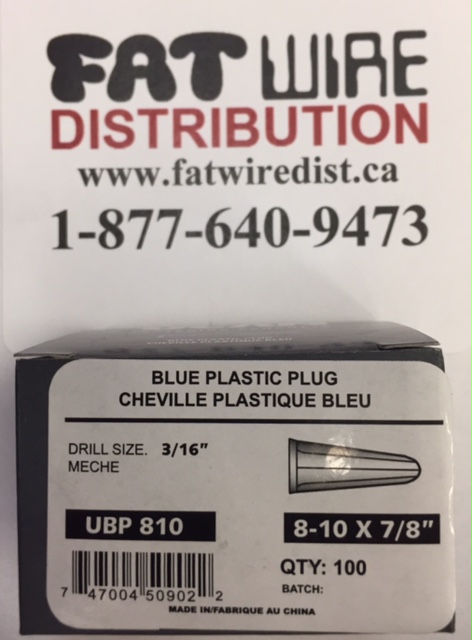 photo of Blue Plastic Plug
