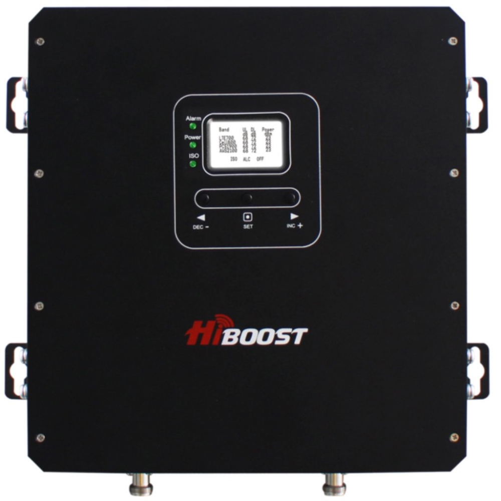 photo of HiBoost Enterprise 4G LTE Booster F25K with LCD