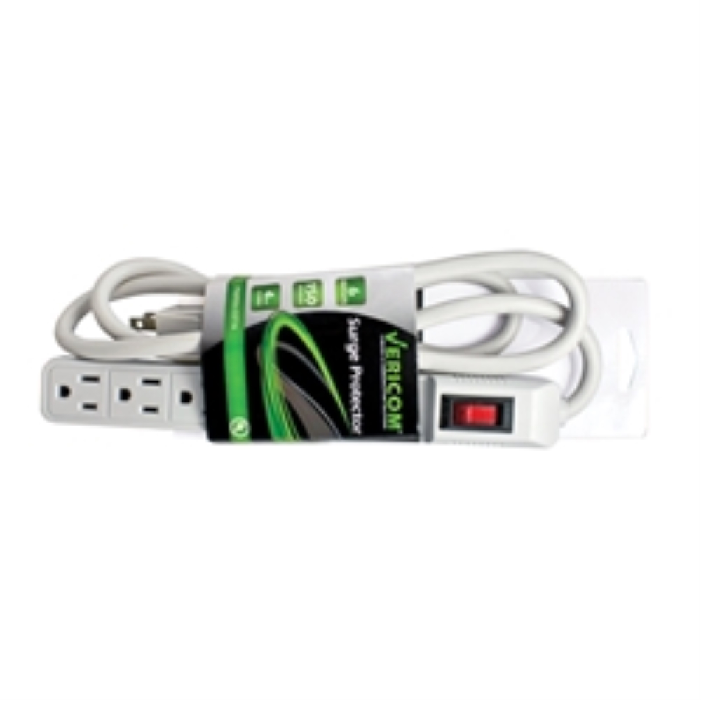 photo of 6-Outlet Surge Protector - 4 ft.