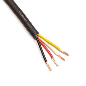 photo of 16-4 Syncwire Speaker Wire FT4, 500ft Black