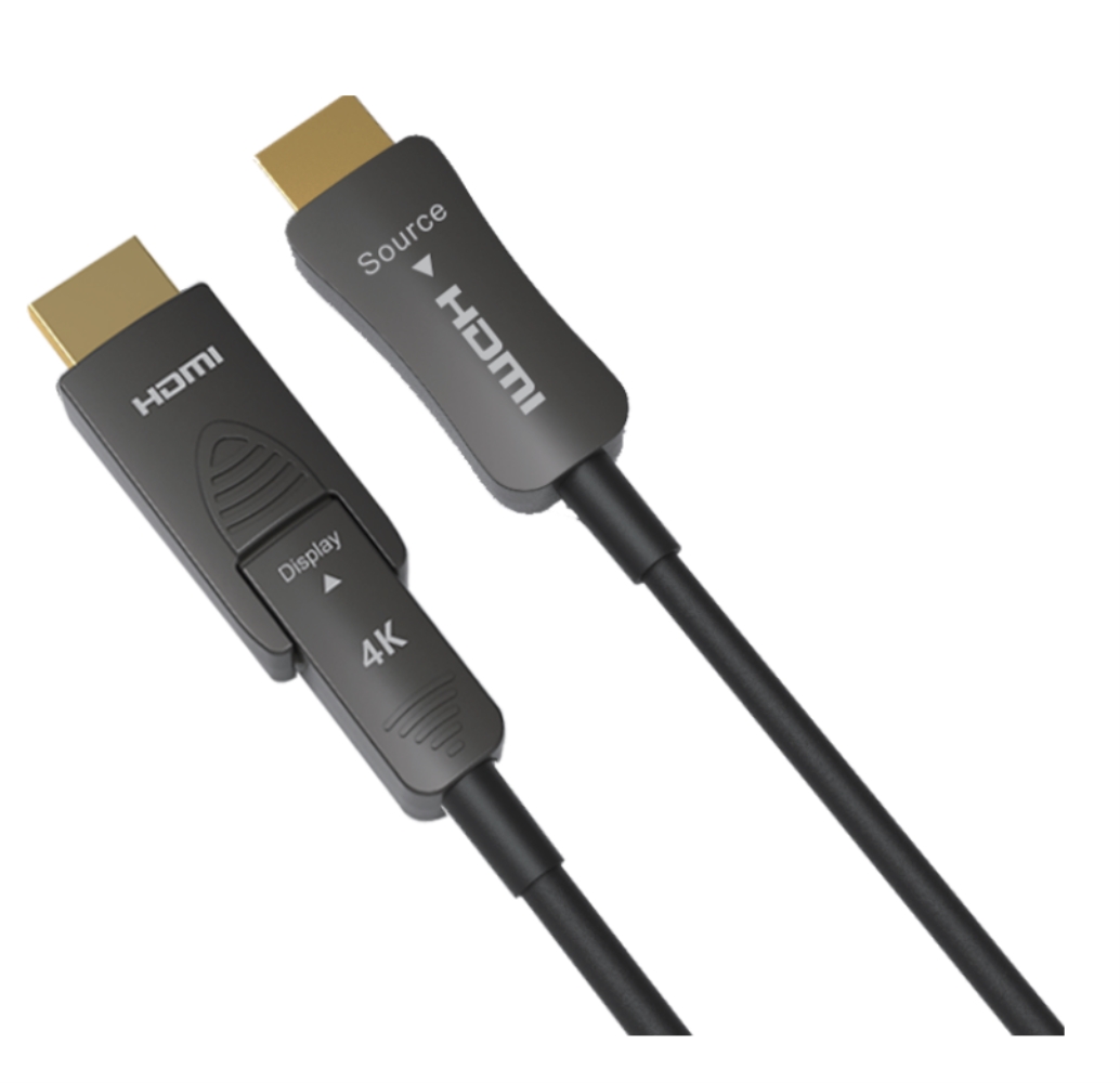 photo of  HDMI2.0 AOC hybrid-fiber cable 5 Meters RX Removable