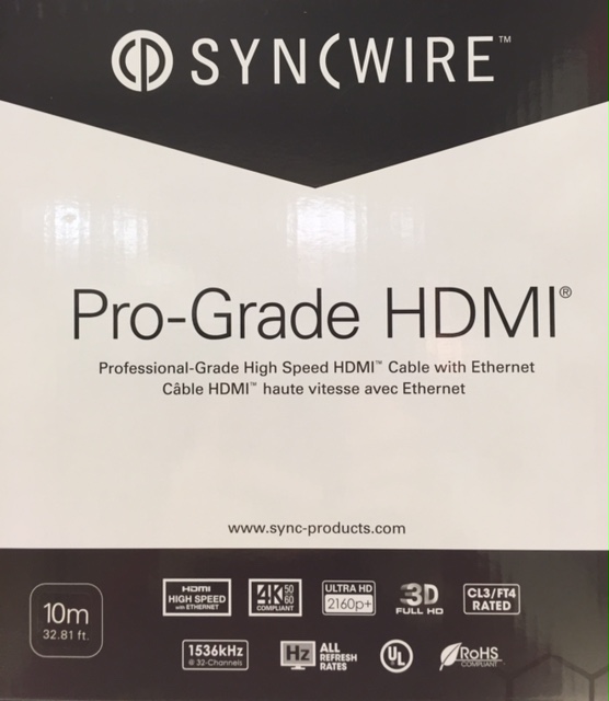 photo of HDMI Pro-Grade 4K Cable 10m (HD SW-HDMI-10M)