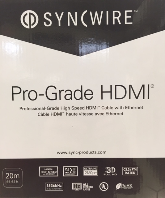 photo of HDMI Pro-Grade 4K Cable 15m (HD SW-HDMI-15M)