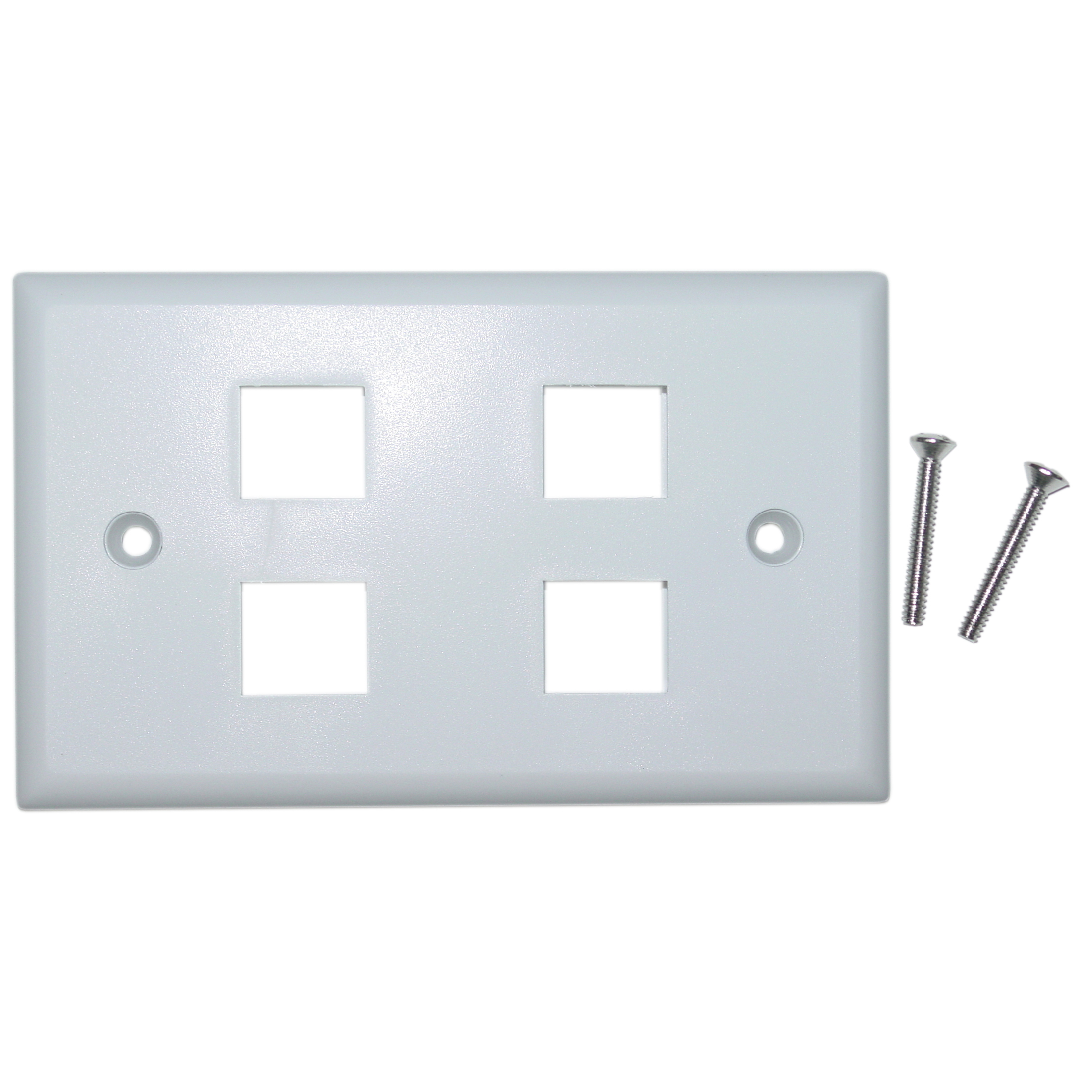 photo of Solid Wall Plate 4 Port